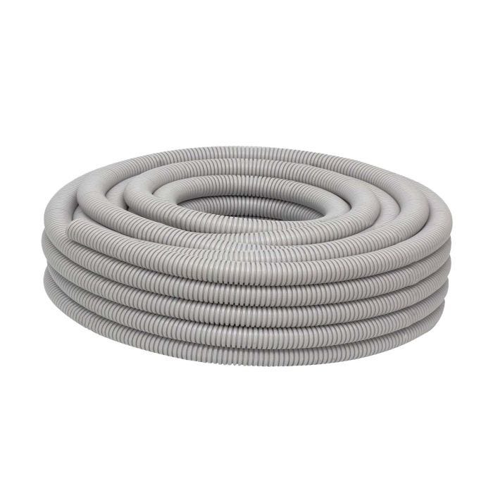 Jinhang Flexible Corrugated Conduit 20Mm Md Grey 25M - Jhe-Cc20Md-25M-Gry-Nz -  -  - Conduit Fittings