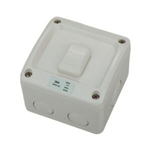 JinHang IP66 1 Gang Weatherproof Switch 250V 20A 1 Pole 2 way - JHE-WPS1-20-NZ -  - Weatherproof - Electrical