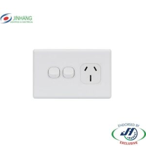 JinHang New Classic Series Single GPO 15A with Extra 250V 10A Switch - JHE-NCS314-15A-NZ -  - Switches & Sockets - Electrical