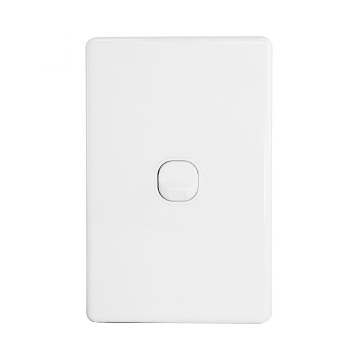 JinHang Slim 10A 1 Gang Wall Switch Vertical - JHE-KS302-V-NZ -  - Switches & Sockets - Electrical