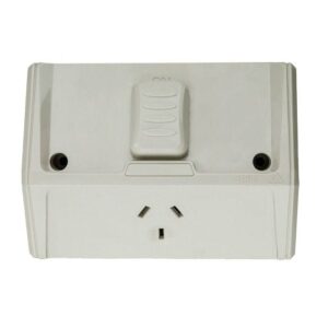 JinHang Weatherproof Single GPO IP53 250V 10A - JHE-WPGPO1-NZ -  - Weatherproof - Electrical