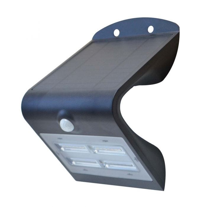 LAE 3.2W Solar LED Wall Light with PIR Sensor 6000K - CS-LAE-SWL-3.2W-6000K-NZ -  - LED Solar Lights - Lighting