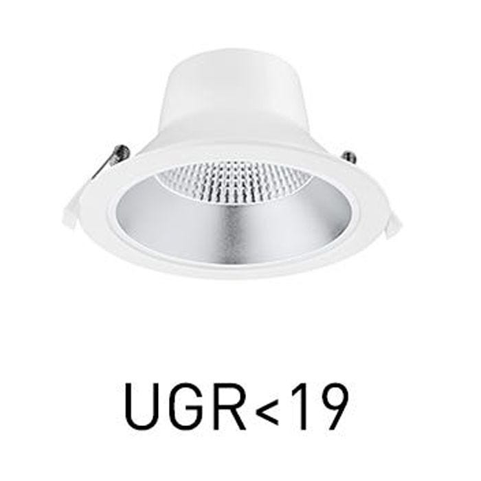 LAE Low UGR 10W Pure Aluminum LED Downlight 4000K 90mm - CS-LAE-LG-10W-4000K-NZ -  - LED Downlights - Lighting