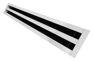 Lsd425 400 2 Linearslot Diffuser White 2Slot 25Mm 400L 2Ends Ls 4002 Grilles Commercial Air Distribution Equipment 1 - Nz Depot