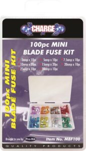 Mini Blade Fuse Mixed 100 Pieces Kit Mbf100 Automotive Battery Electrical Products Nz Depot - Nz Depot