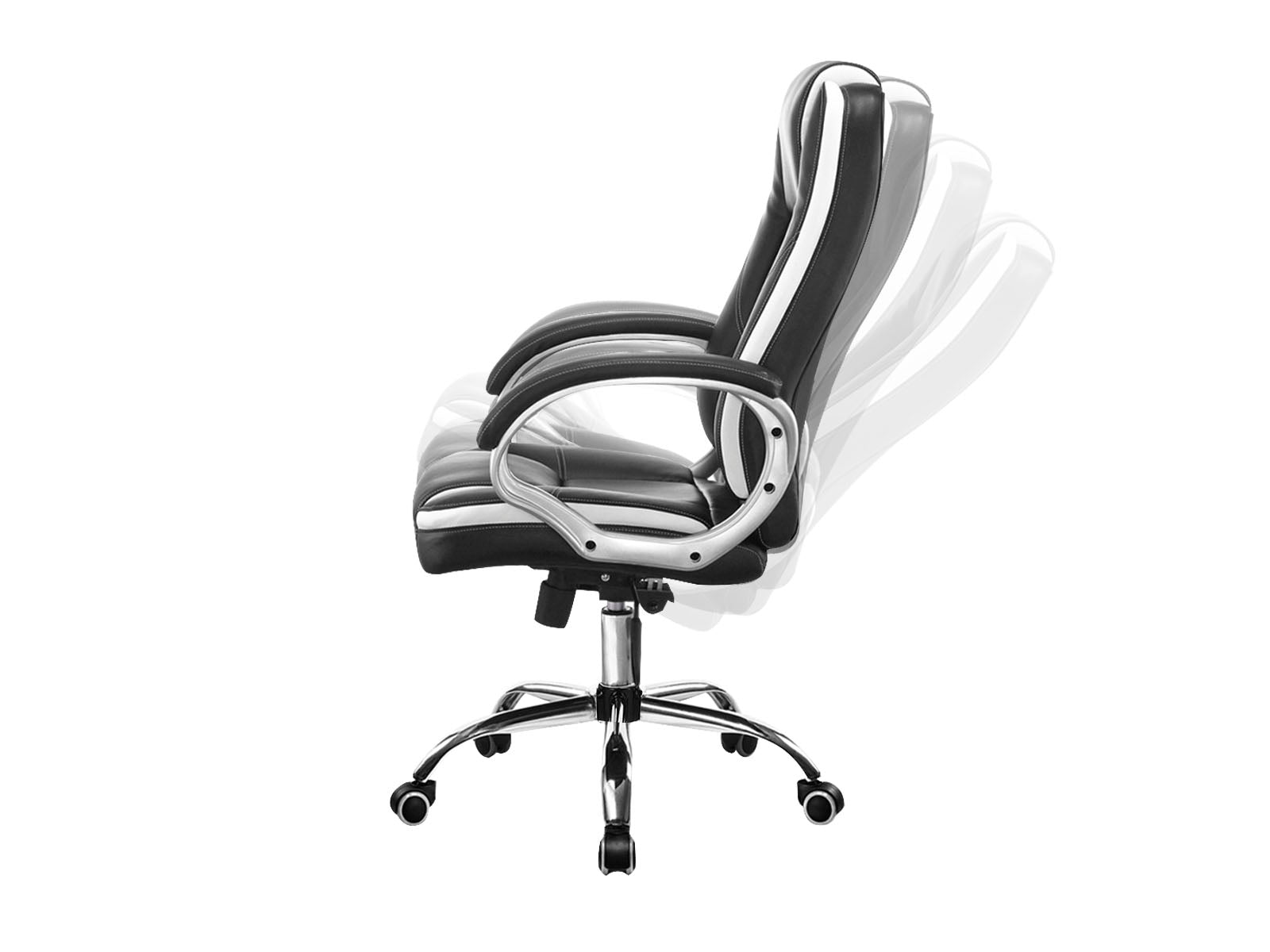 Neo Executive Office Chair PU Black PR8017 Office Chairs NZ DEPOT 3