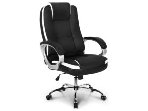 Neo Executive Office Chair PU Black PR8017 Office Chairs NZ DEPOT