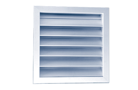 OAL256060Outside Air Louvre 600X600 - PYOAL600 - Grilles - External Ventilation Grilles