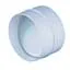 PVC duct round connector 100dia backdraft valve SE/SE - VE1111P - Duct - PVC Ducting2