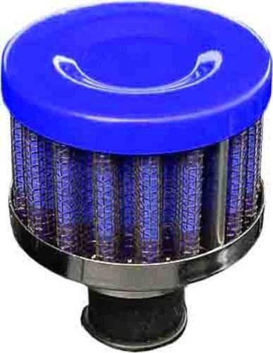 Performance Breather Filter Blue - Chrome-plated steel base -  Made with pre-dyed synthetic media for lasting colour -  Includes a stainless steel adjustable clamp -  Ideal for filtering the air going in and out -  Features 12 mm flange diameterStarting as a one-man operation in 1984