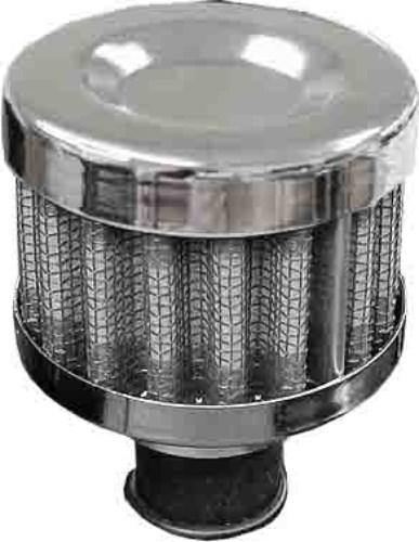 Performance Breather Filter Chrome- Chrome-plated steel base- Made with pre-dyed synthetic media for lasting colour- Includes a stainless steel adjustable clamp- Ideal for filtering the air going in and out- Features 9 mm flange diameterStarting as a one-man operation in 1984