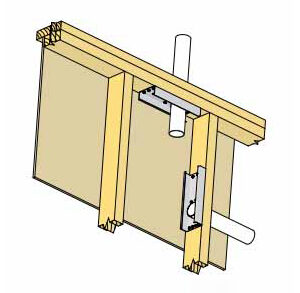 SimpleFix Frame (carton of 10) - PFF - Heat Pump Supplies - Pipeline Conduit Capping