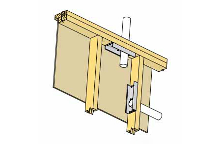 Simplefix Frame (Carton Of 10) - Pff - Heat Pump Supplies - Pipeline Conduit Capping