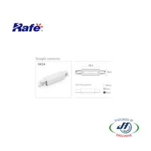 Rafe I Connector WH - CS-CGD-PRO-0434-WH-NZ -  - Tracklights - Lighting