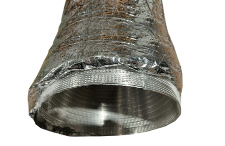 Rigi-Flex Insulated Acoustic 350Dia 4M R1.0 - Rfa503504 - Duct - Rigi-Flex