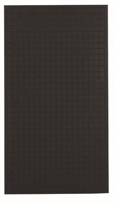 Rubber Mat Set 55 x 30cm- Cross hatch anti-slip design- Protected against dirt Universal