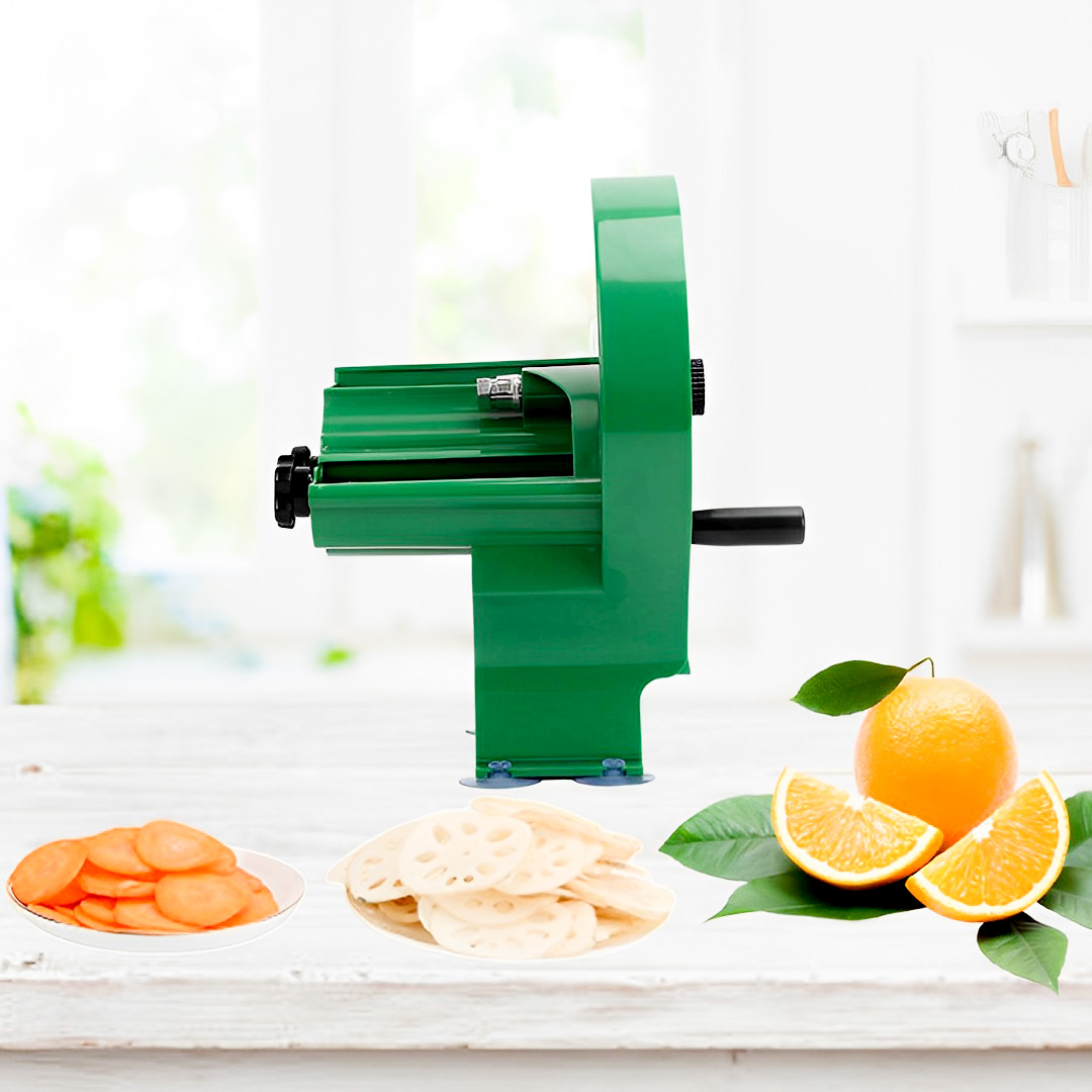 Soga 2X Commercial Manual Vegetable Fruit Slicer Kitchen Cutter Machine Green, Home &Amp; Living, Kitchen &Amp; Dining, Kitchen Tools &Amp; Utensils, Graters, Peelers &Amp; Slicers, ,  - Nz Depot 5