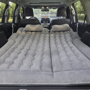 SOGA 2X Grey Inflatable Car Boot Mattress Portable Camping Air Bed Travel Sleeping Essentials, Garden, Tools & Hardware, Automotive Parts & Accessories, Accessories & Car Care, Interior Accessories, ,  - NZ DEPOT 2