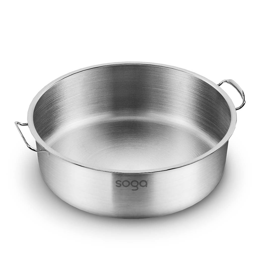 Soga Stainless Steel 26Cm 30Cm Casserole With Lid Induction Cookware, Home &Amp; Living &Gt; Kitchen &Amp; Dining &Gt; Cookware &Gt; Casserole Dishes, , , , ,  - Nz Depot 5