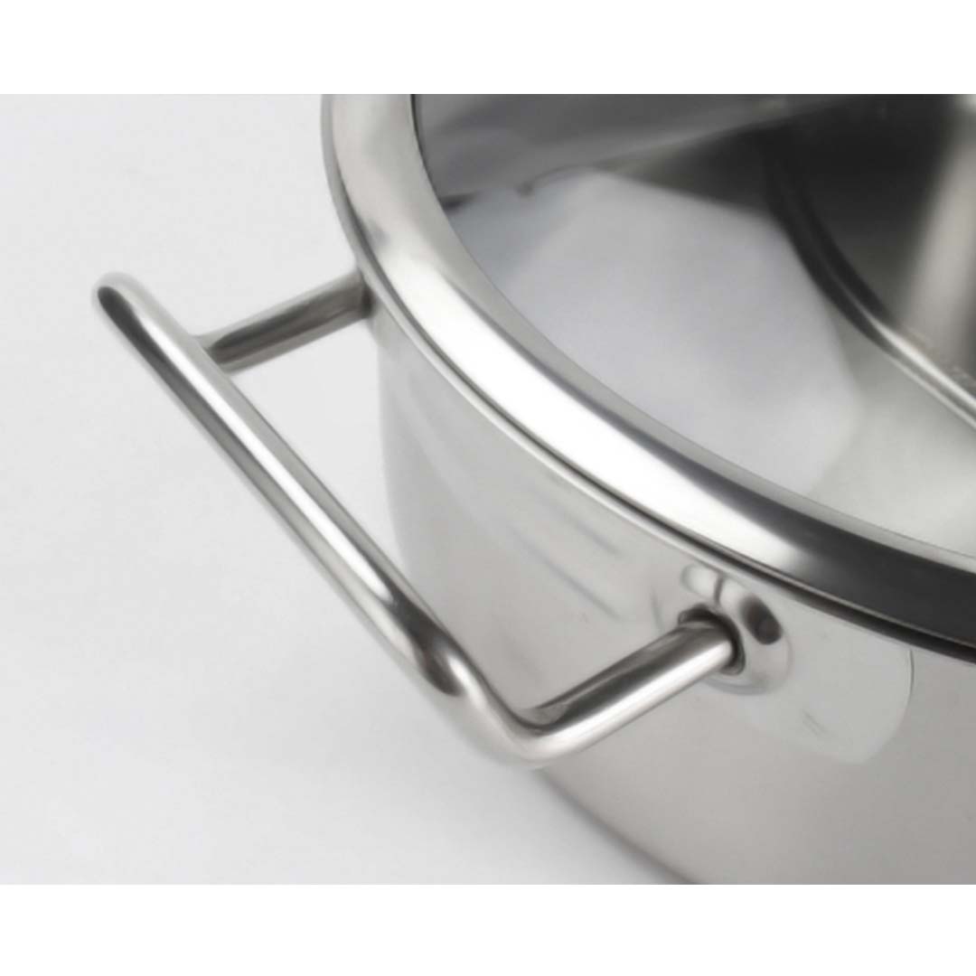 Soga Stainless Steel 26Cm 30Cm Casserole With Lid Induction Cookware, Home &Amp; Living &Gt; Kitchen &Amp; Dining &Gt; Cookware &Gt; Casserole Dishes, , , , ,  - Nz Depot 6