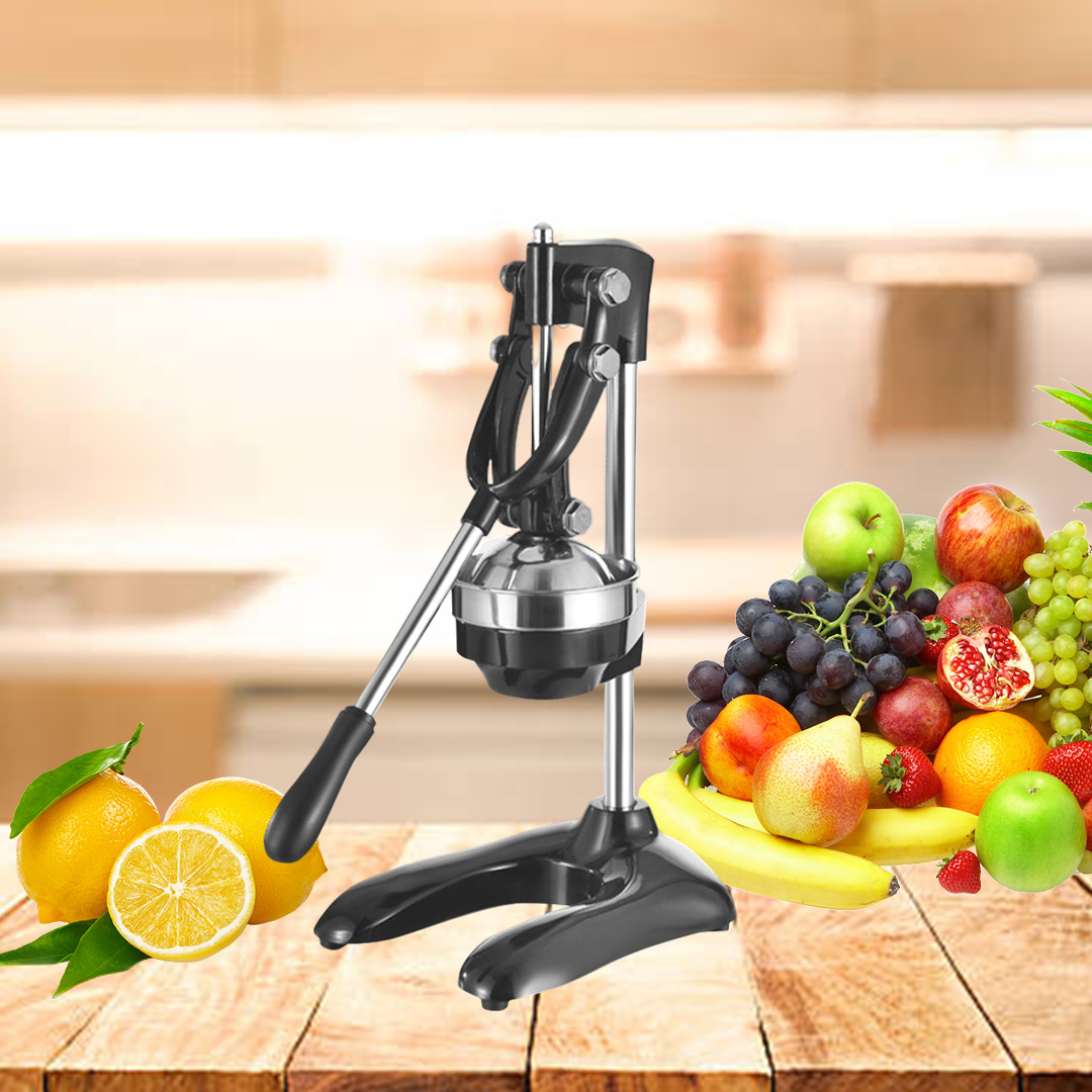 Soga Stainless Steel Manual Juicer Hand Press Juice Extractor Squeezer Lemon Orange Citrus Black, Electronics &Amp; Appliances, Appliances, Small Kitchen Appliances, Coffee Machines &Amp; Beverages, Juicers,  - Nz Depot 2