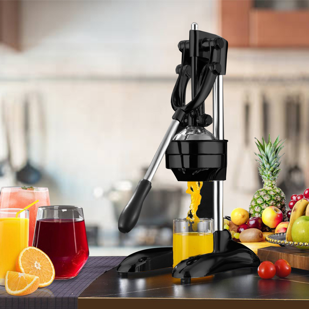 Soga Stainless Steel Manual Juicer Hand Press Juice Extractor Squeezer Lemon Orange Citrus Black, Electronics &Amp; Appliances, Appliances, Small Kitchen Appliances, Coffee Machines &Amp; Beverages, Juicers,  - Nz Depot 4