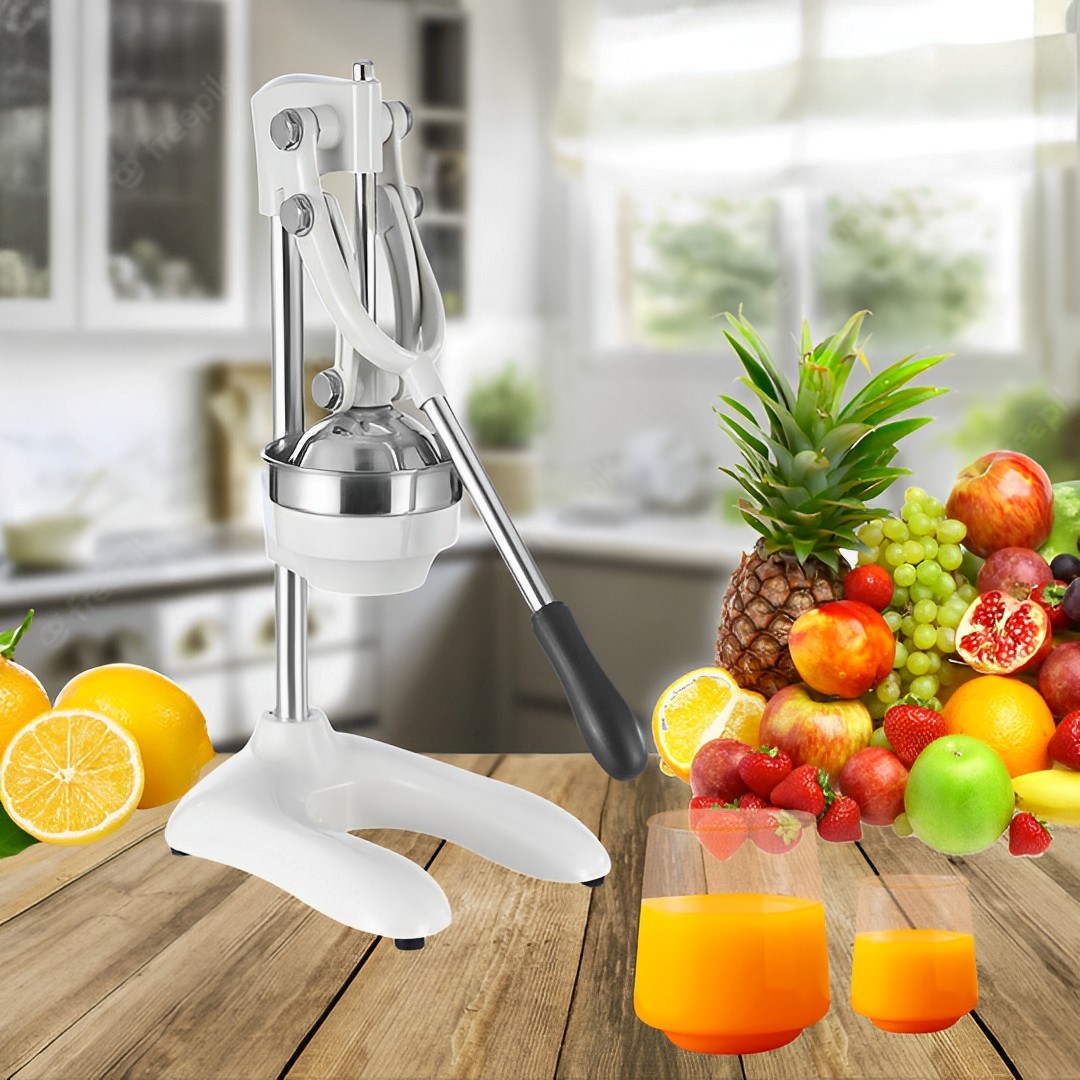 Soga Stainless Steel Manual Juicer Hand Press Juice Extractor Squeezer Lemon Orange Citrus White, Electronics &Amp; Appliances, Appliances, Small Kitchen Appliances, Coffee Machines &Amp; Beverages, Juicers,  - Nz Depot 2