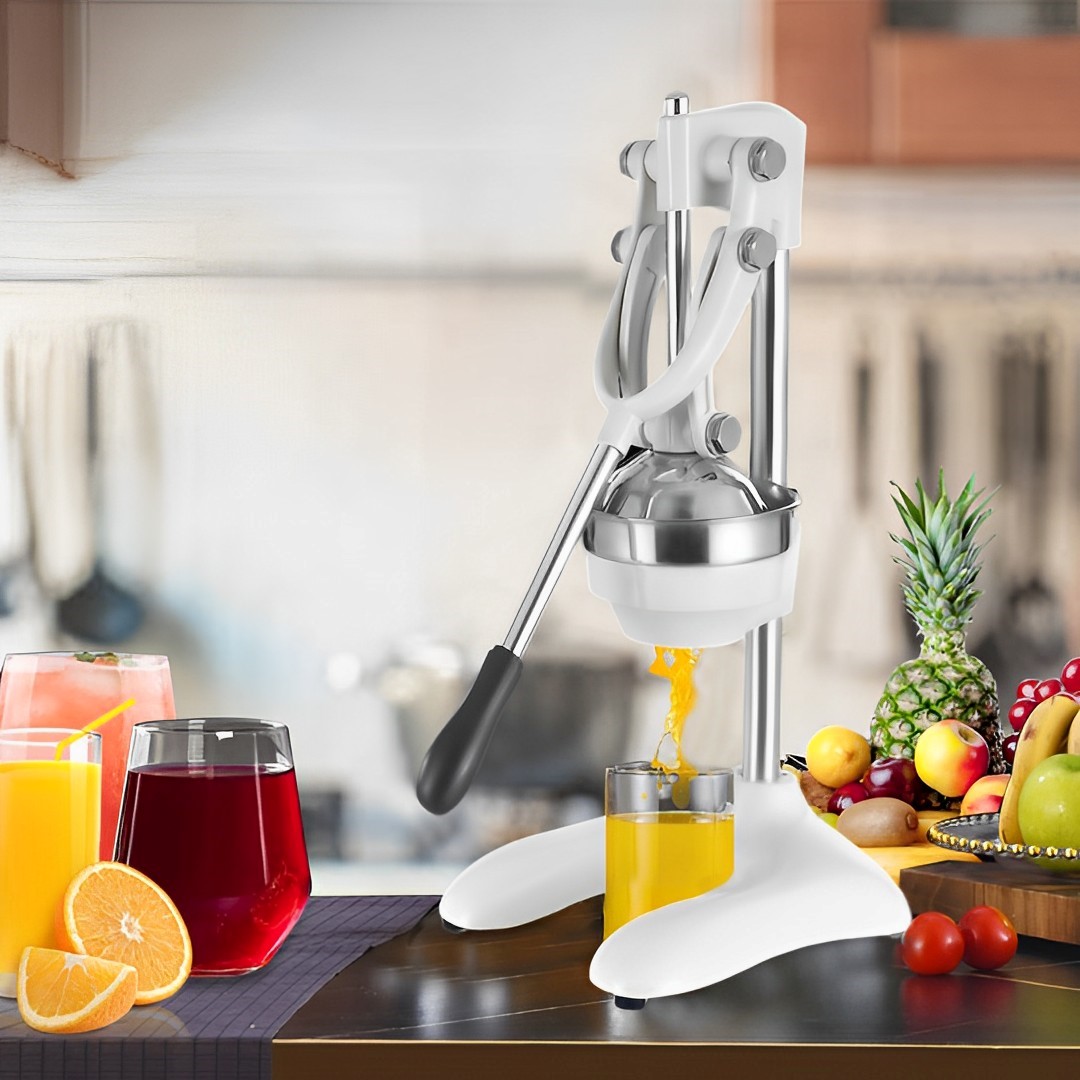 Soga Stainless Steel Manual Juicer Hand Press Juice Extractor Squeezer Lemon Orange Citrus White, Electronics &Amp; Appliances, Appliances, Small Kitchen Appliances, Coffee Machines &Amp; Beverages, Juicers,  - Nz Depot 3