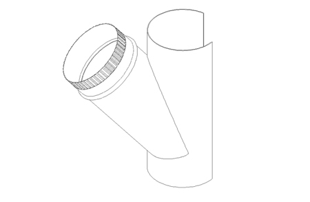 Saddle - Manufactured Non Standard (2021 Onwards) - Nssaddle - Duct Fittings - Metal Fittings