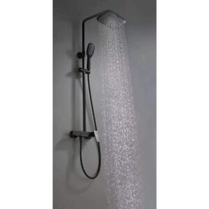 Shower Mixer Combination Round BM4601 - Black