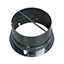 Swirl Diffuser Adaptor 300mm - BlackPlastic - 305spigot - SDA300 - Grilles - Swirl Diffusers2