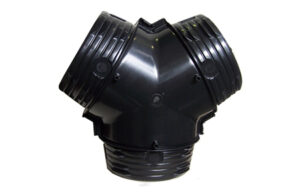 Y Branch 150150150 Plain plastic ADEY15 Duct Fittings Y Branch Plastic insulated or plain 1