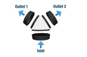 Y200150150 Insulated Plastic Y Body Only Yy1 Duct Fittings Y Branch Plastic Insulated Or Plain 1 - Nz Depot