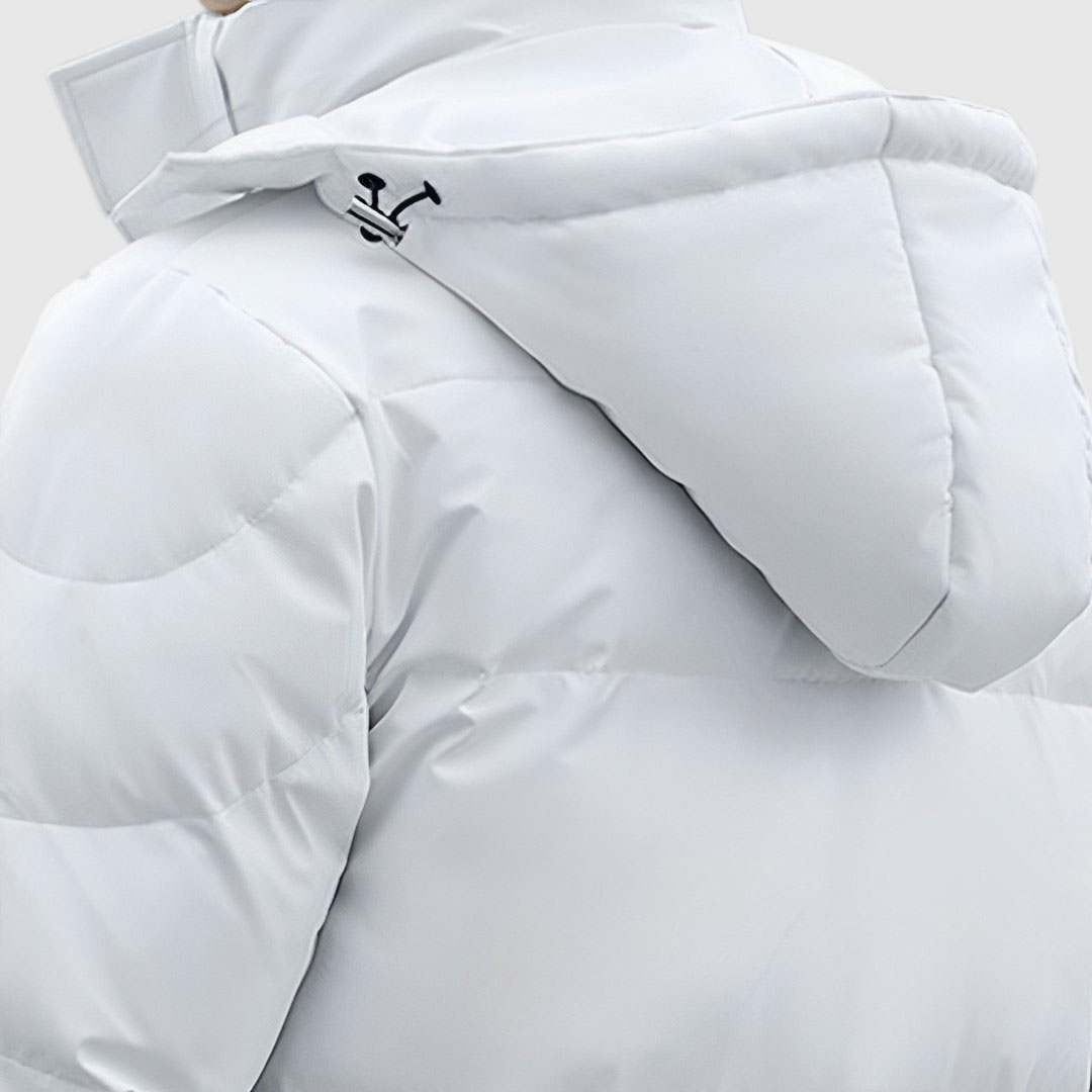 Abbee White 2Xl Winter Hooded Overcoat Long Jacket Stylish Lightweight Quilted Warm Puffer Coat, Apparel &Amp; Footwear, Apparel, Coats &Amp; Jackets, , ,  - Nz Depot 3