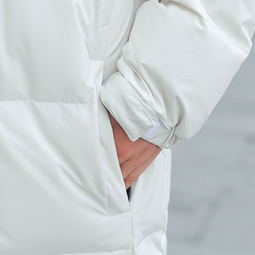 Abbee White 2Xl Winter Hooded Overcoat Long Jacket Stylish Lightweight Quilted Warm Puffer Coat, Apparel &Amp; Footwear, Apparel, Coats &Amp; Jackets, , ,  - Nz Depot 7