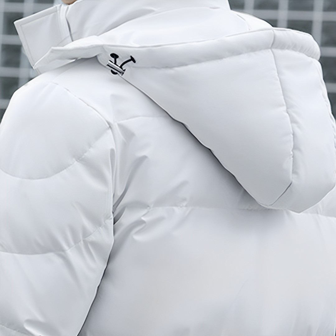 Abbee White Large Winter Hooded Overcoat Long Jacket Stylish Lightweight Quilted Warm Puffer Coat, Apparel &Amp; Footwear, Apparel, Coats &Amp; Jackets, , ,  - Nz Depot 6