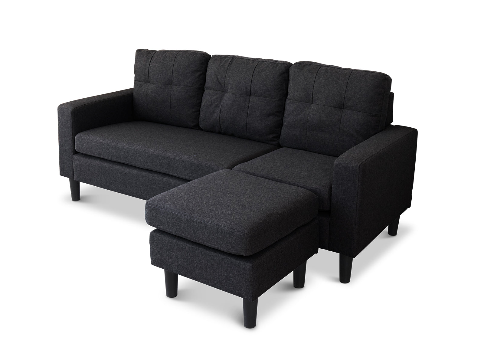 Northland Corner Sofa Black