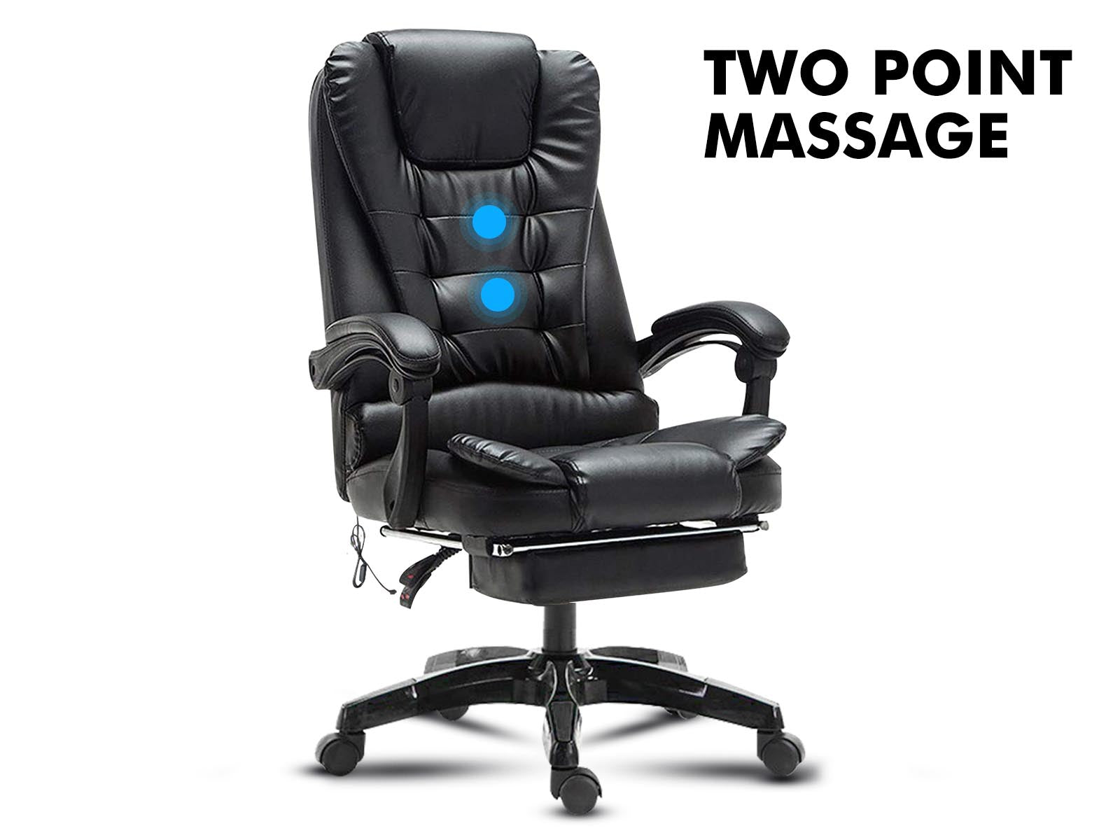 Elenor Massage Office Chair Pr8880 Office Chairs Nz Depot 5 - Nz Depot