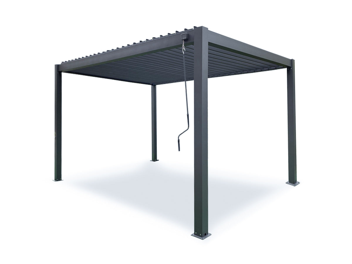 Louvre Roof Pergola 3x3M PR8715 All Outdoor NZ DEPOT 10