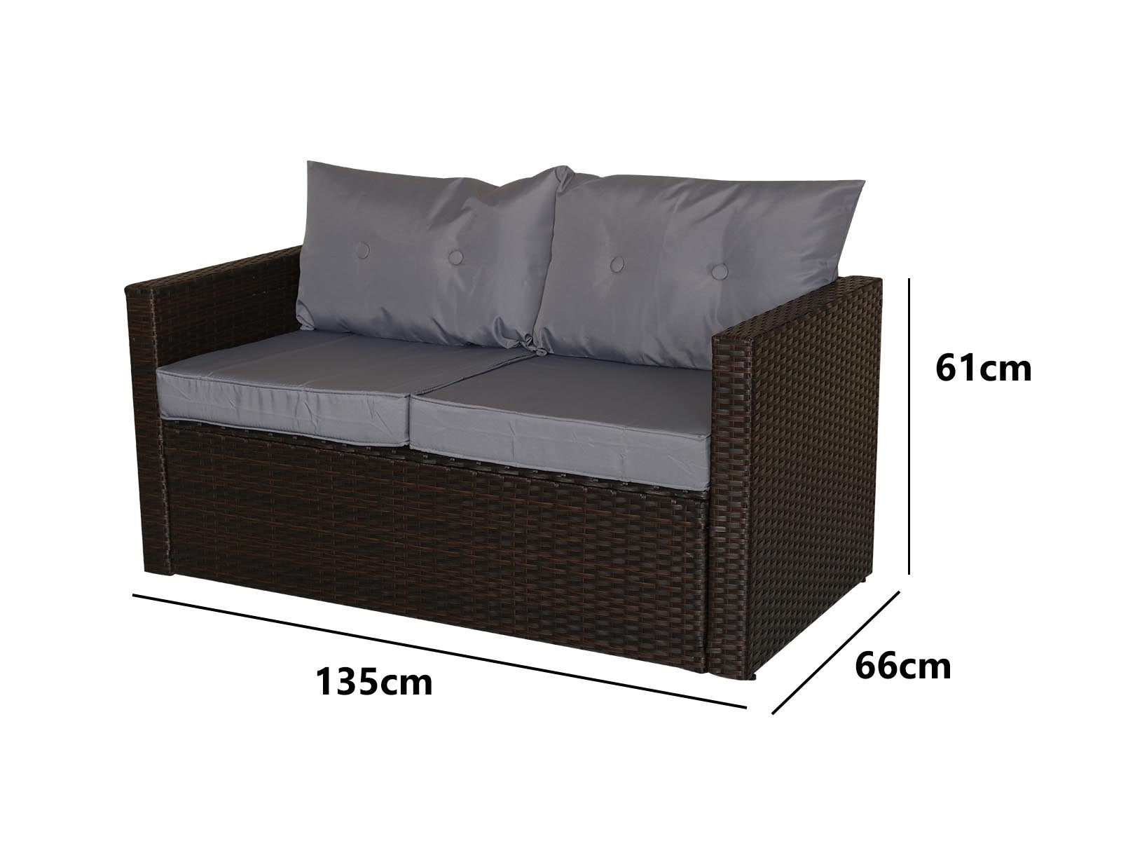 Modular Garden Sofa Set PR8955 Outdoor Furniture NZ DEPOT 5