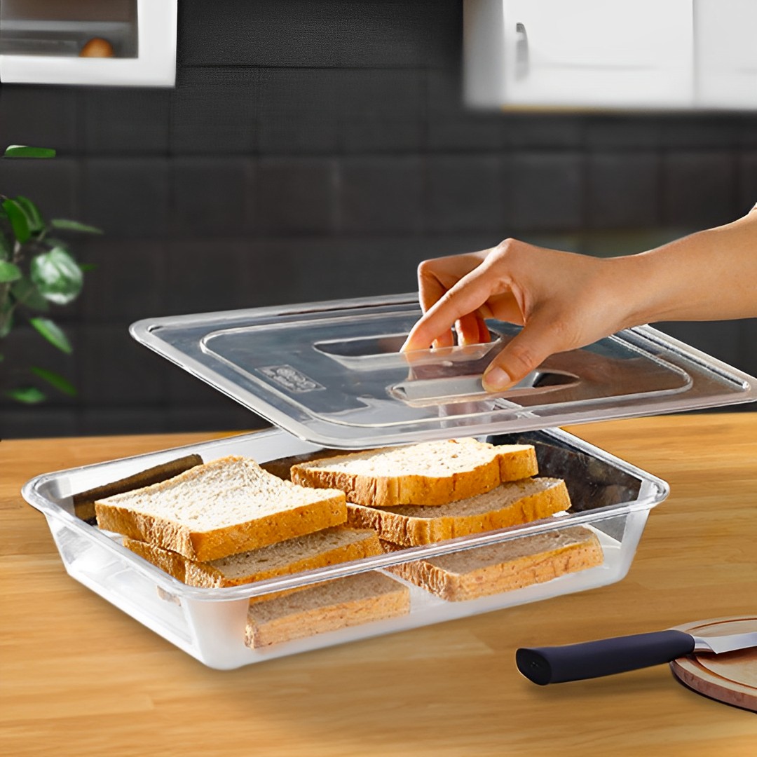 Soga 100Mm Clear Gastronorm Gn Pan 1/2 Food Tray Storage Bundle Of 2 With Lid, Home &Amp; Living, Kitchen &Amp; Dining, Bakeware, Baking Trays, ,  - Nz Depot 4