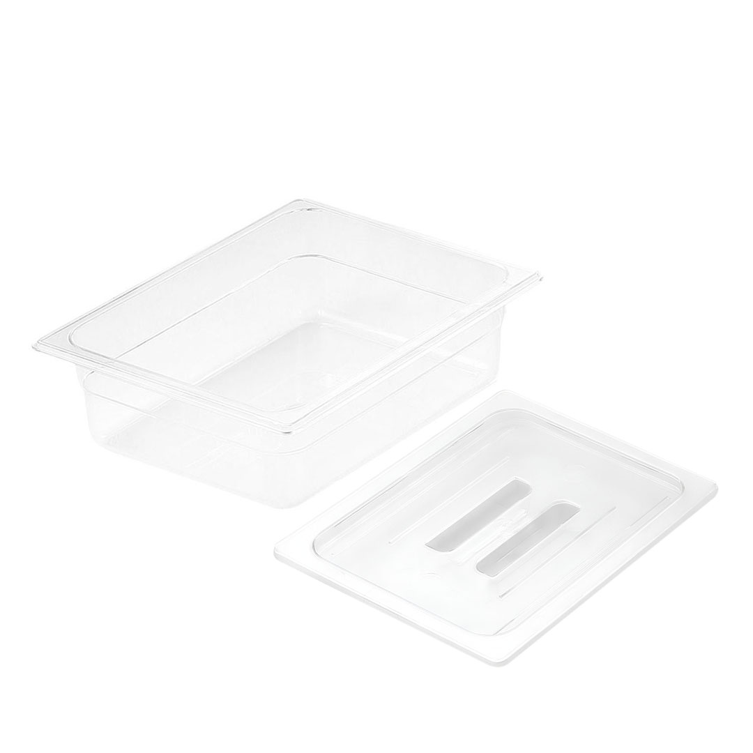 Soga 100Mm Clear Gastronorm Gn Pan 1/2 Food Tray Storage With Lid, Home &Amp; Living, Kitchen &Amp; Dining, Bakeware, Baking Trays, ,  - Nz Depot 1