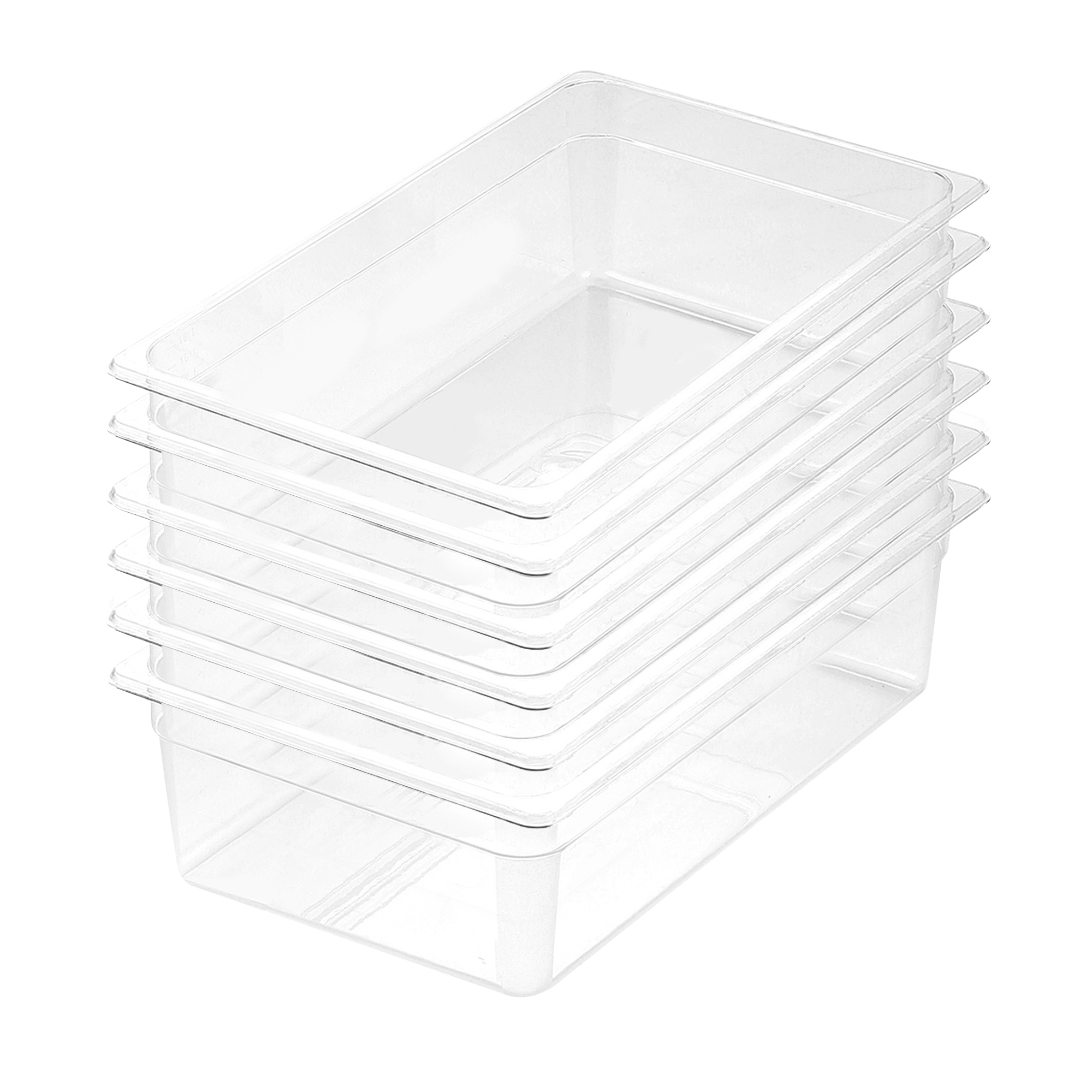 Soga 150Mm Clear Gastronorm Gn Pan 1/1 Food Tray Storage Bundle Of 6, Home &Amp; Living, Kitchen &Amp; Dining, Bakeware, Baking Trays, ,  - Nz Depot 1