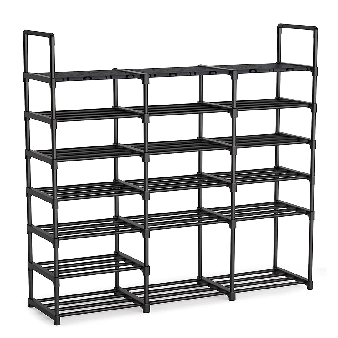 Soga 19-Shelf Tier Shoe Storage Shelf Space-Saving Caddy Rack Organiser With Handle, Furniture, Storage &Amp; Shelving, Shoe Storage, , ,  - Nz Depot 1