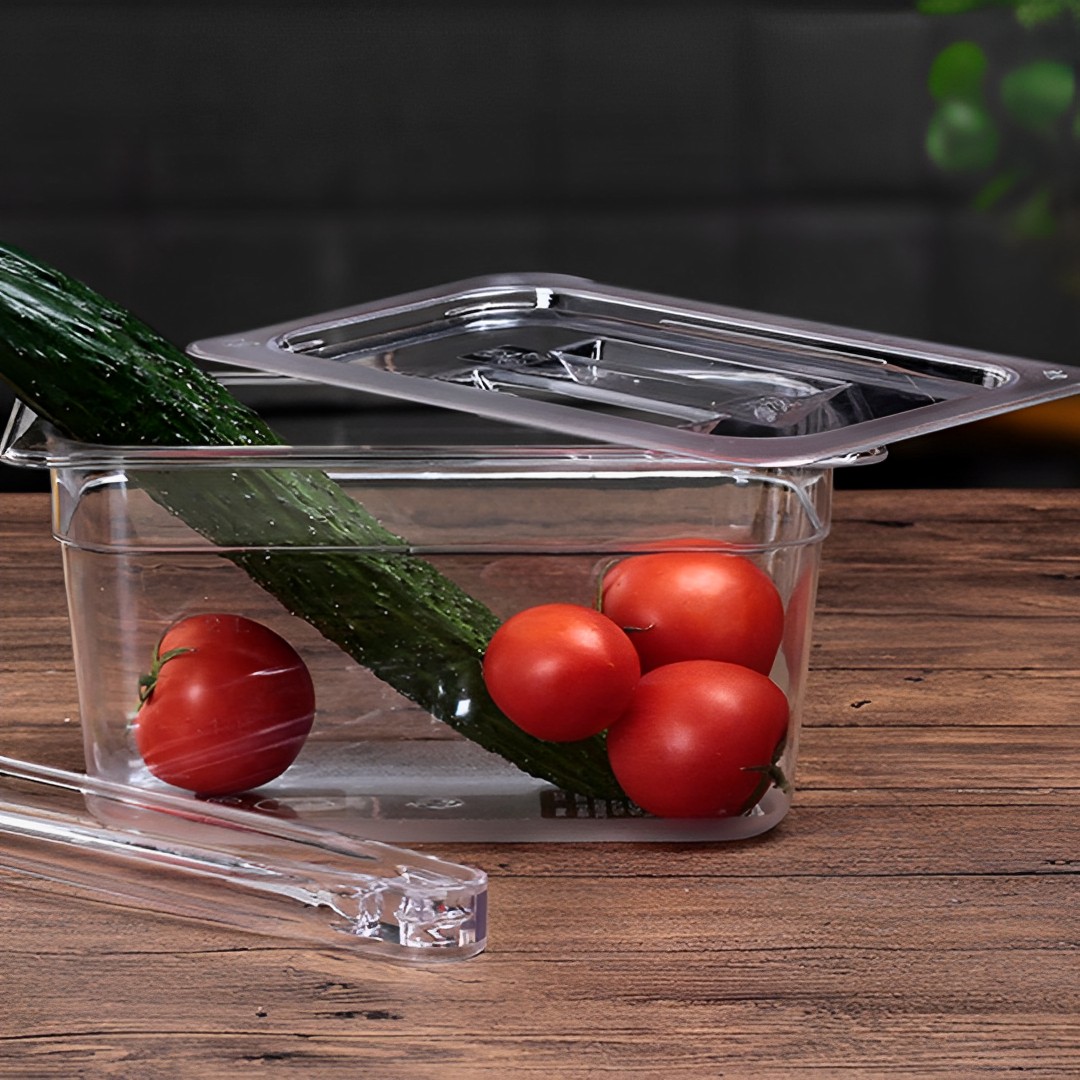 Soga 200Mm Clear Gastronorm Gn Pan 1/1 Food Tray Storage Bundle Of 2 With Lid, Home &Amp; Living, Kitchen &Amp; Dining, Bakeware, Baking Trays, ,  - Nz Depot 3