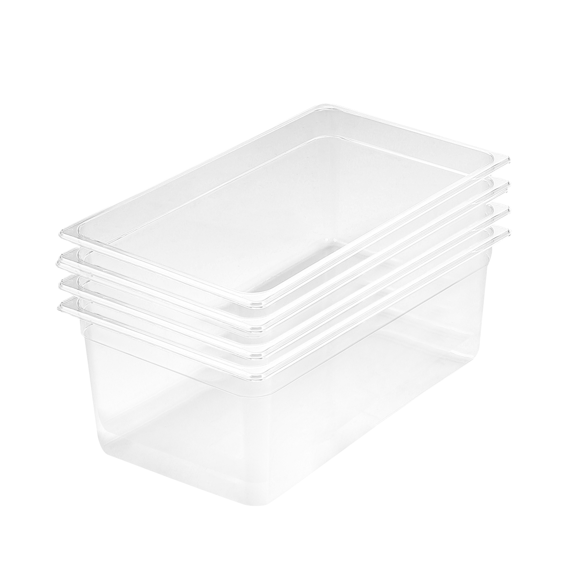 Soga 200Mm Clear Gastronorm Gn Pan 1/1 Food Tray Storage Bundle Of 4, Home &Amp; Living, Kitchen &Amp; Dining, Bakeware, Baking Trays, ,  - Nz Depot 1