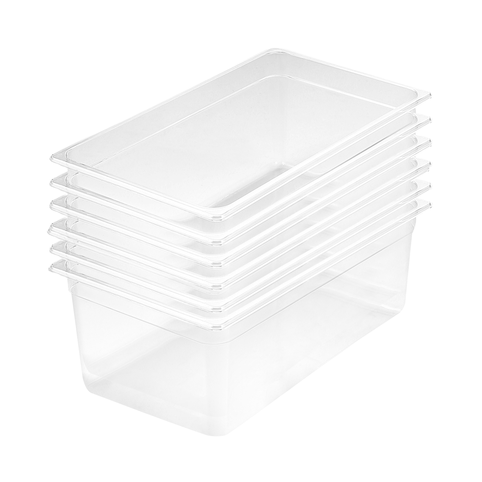 Soga 200Mm Clear Gastronorm Gn Pan 1/1 Food Tray Storage Bundle Of 6, Home &Amp; Living, Kitchen &Amp; Dining, Bakeware, Baking Trays, ,  - Nz Depot 1