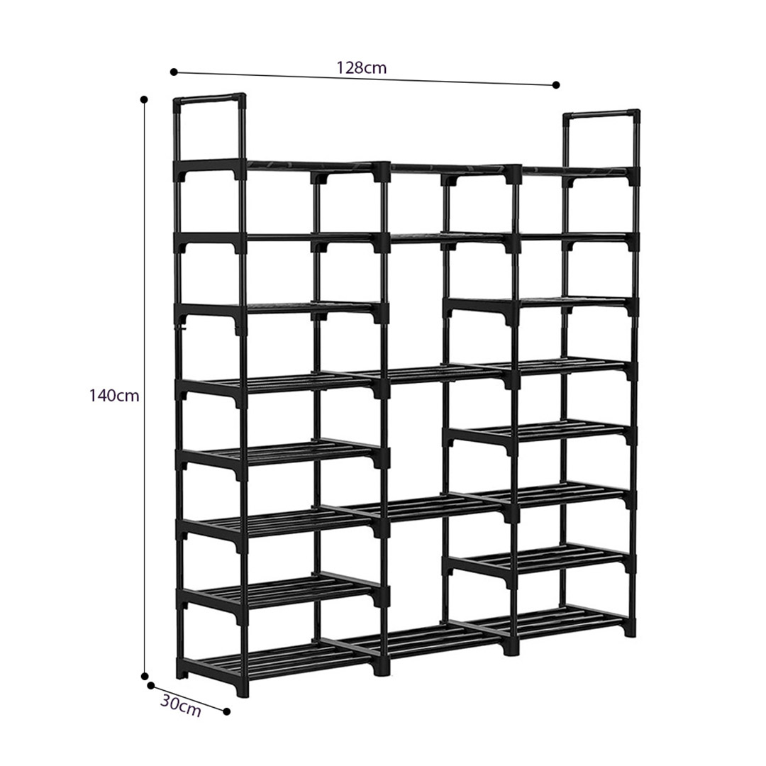 Soga 21-Shelf Tier Shoe Storage Shelf Space-Saving Caddy Rack Organiser With Handle, Furniture, Storage &Amp; Shelving, Shoe Storage, , ,  - Nz Depot 6