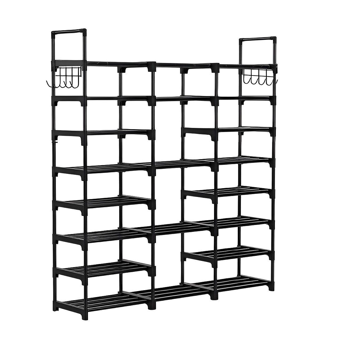 Soga 21-Shelf Tier Shoe Storage Shelf Space-Saving Caddy Rack Organiser With Handle, Furniture, Storage &Amp; Shelving, Shoe Storage, , ,  - Nz Depot 1