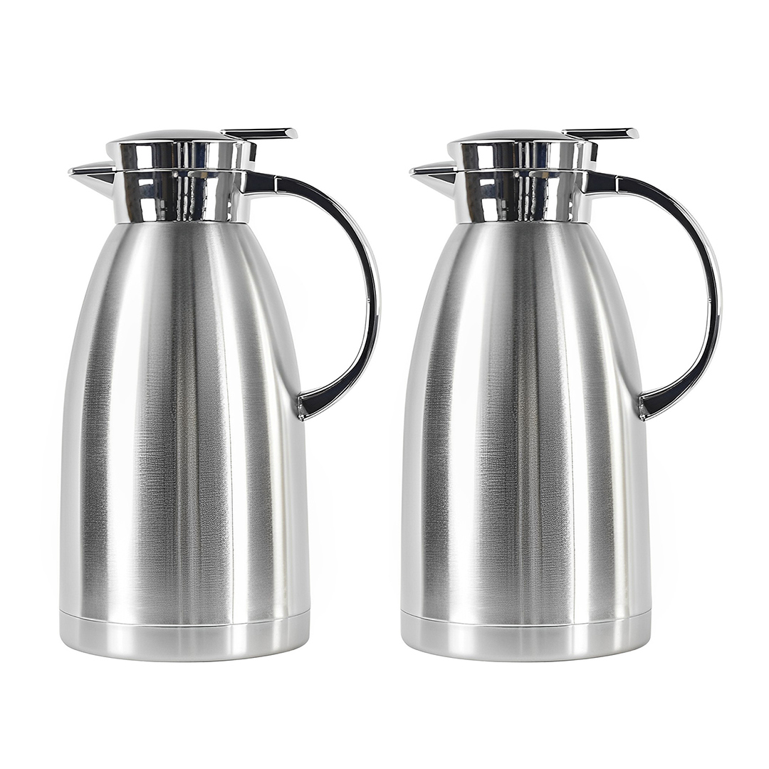 Soga 2X 1.8L Stainless Steel Insulated Vacuum Flask Water Coffee Jug Thermal, Home &Amp; Living, Kitchen Dining, Servingware, Other, ,  - Nz Depot 1